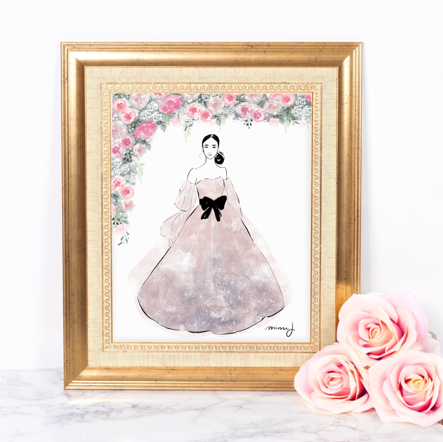 Flower Garden by mimiJ|Art Print