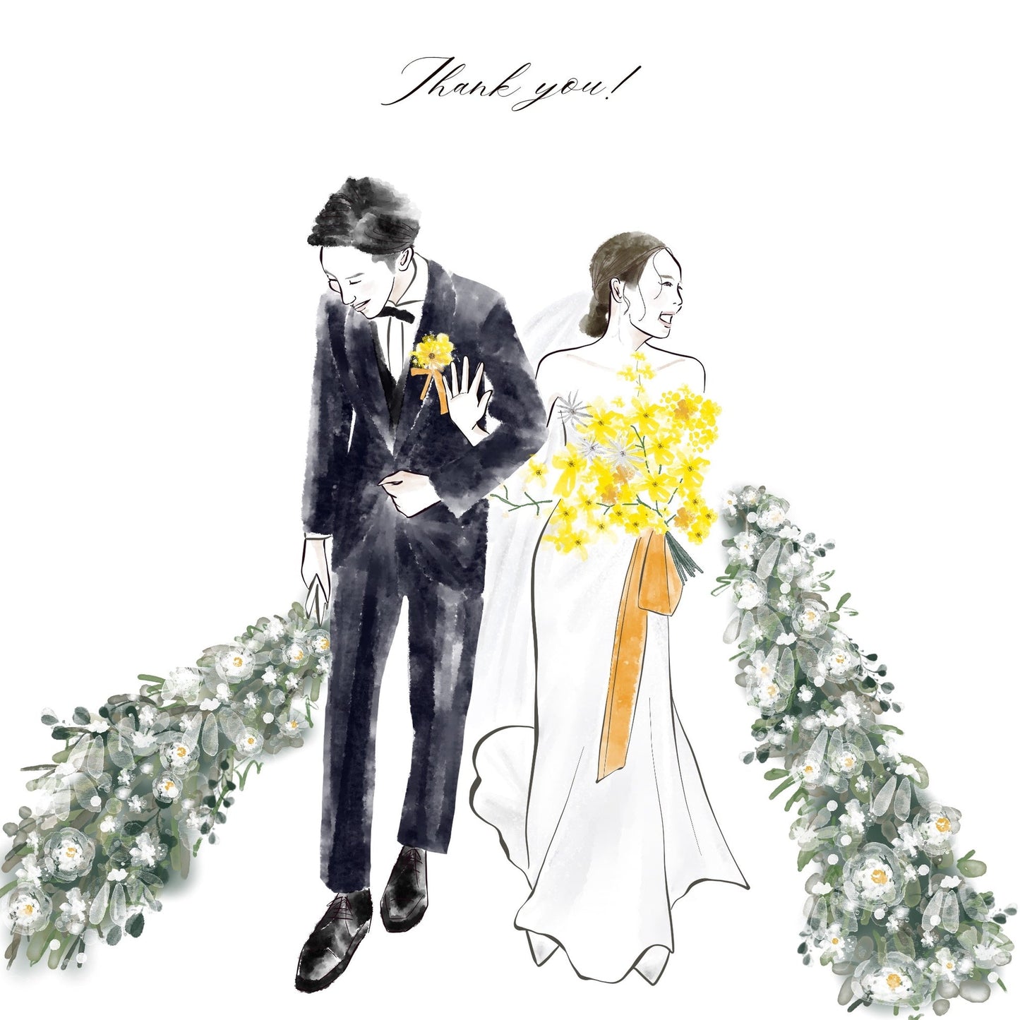 似顔絵イラスト おしゃれ