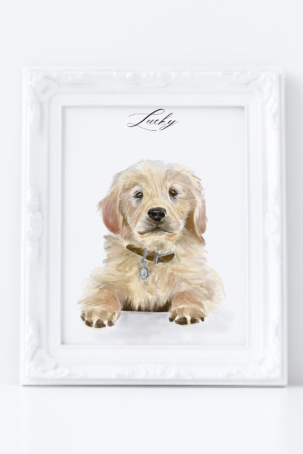 Personalized Pet Portrait | Digital Pet Illustration | Dog Illustration